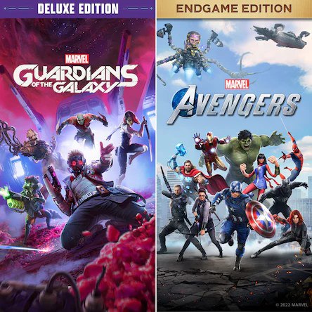 اکانت قانونی بازی Marvel's Guardians of the Galaxy + Marvel's Avengers Deluxe Bundle
