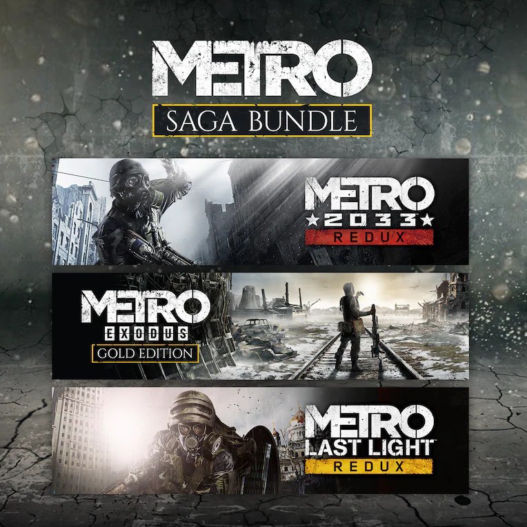 اکانت قانونی بازی Metro Saga Bundle